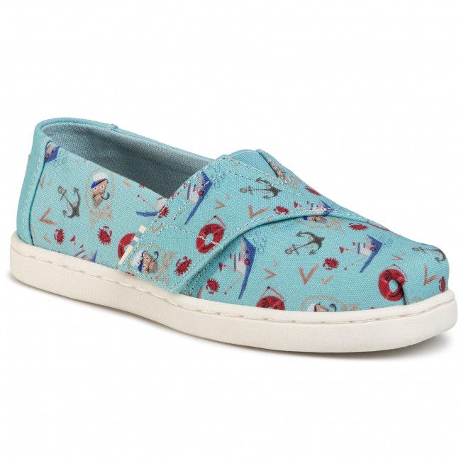 Scarpe basse TOMS - Classic 10015191 Canal Blue Sea