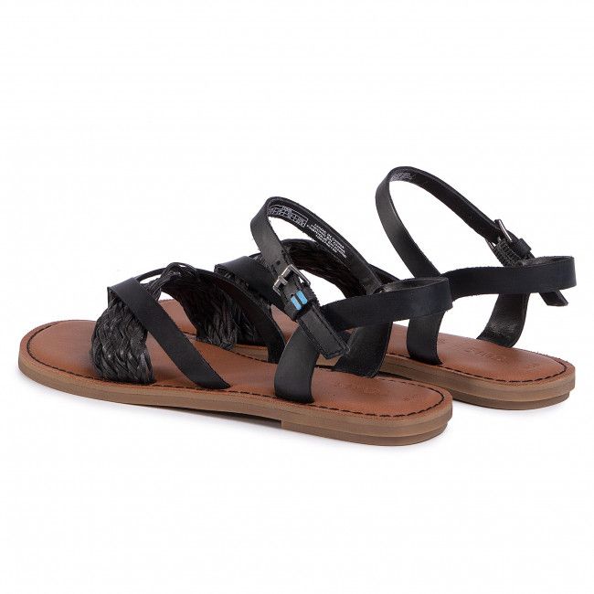 Sandali TOMS - Lexie 10015128 Black Veg Tan