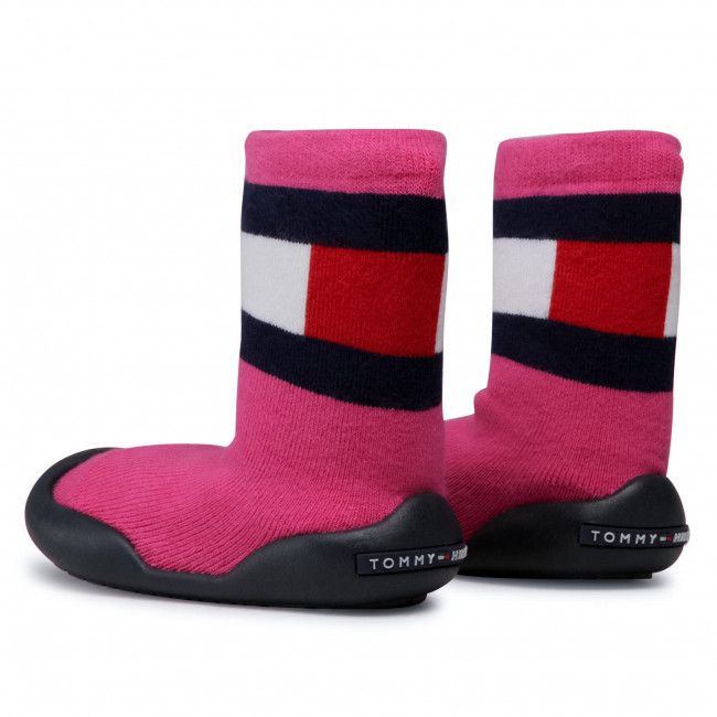 Pantofole TOMMY HILFIGER - Slipper T1A0-30874-1072 Fuchsia 313