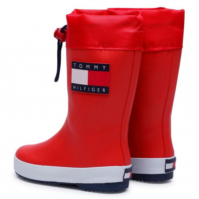 Wellington Tommy Hilfiger - Rain Boot T3X6-30766-0047 M Red 300