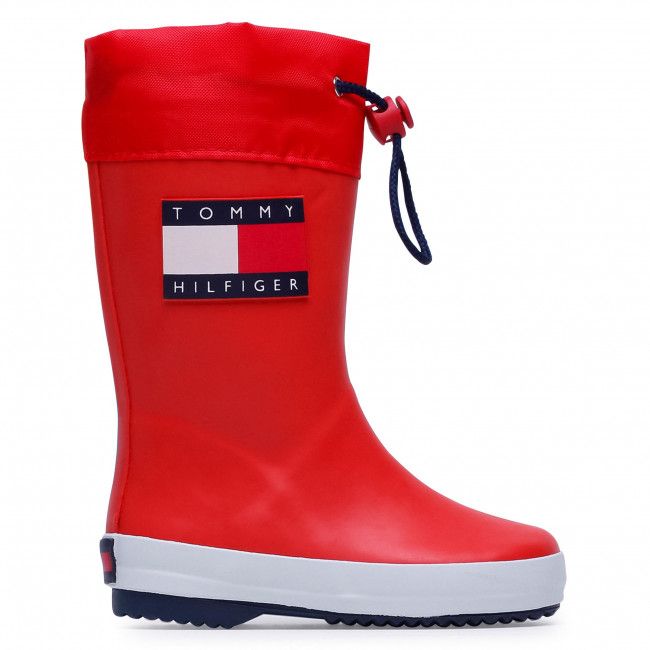 Wellington Tommy Hilfiger - Rain Boot T3X6-30766-0047 M Red 300