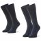 Set di 2 paia di calzini lunghi da uomo Tommy Hilfiger - 100001496 Tommy Blue 054
