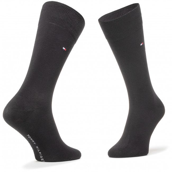 Set di 2 paia di calzini lunghi da uomo Tommy Hilfiger - 472001001 Black 2000