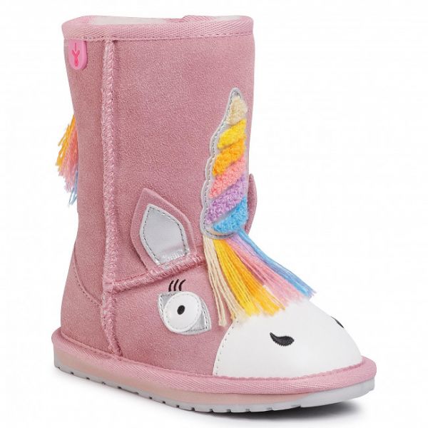 Scarpe EMU Australia - Magical Unicorn K12408 Pale Pink Scarpe EMU Australia - Magical Unicorn K12408 Pale Pink