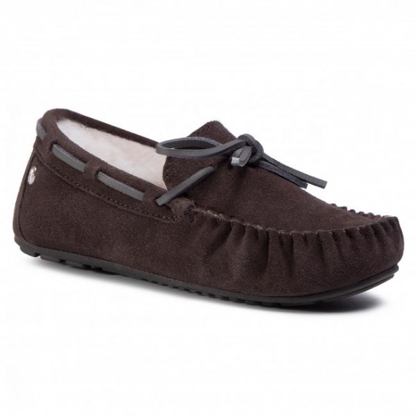 Pantofole EMU AUSTRALIA - Amity W10555 Dark Chocolate