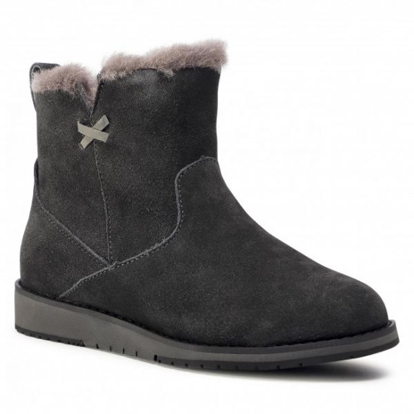 Scarpe EMU AUSTRALIA - Beach Mini W11026 Dark Grey/Black Scarpe EMU AUSTRALIA - Beach Mini W11026 Dark Grey/Black