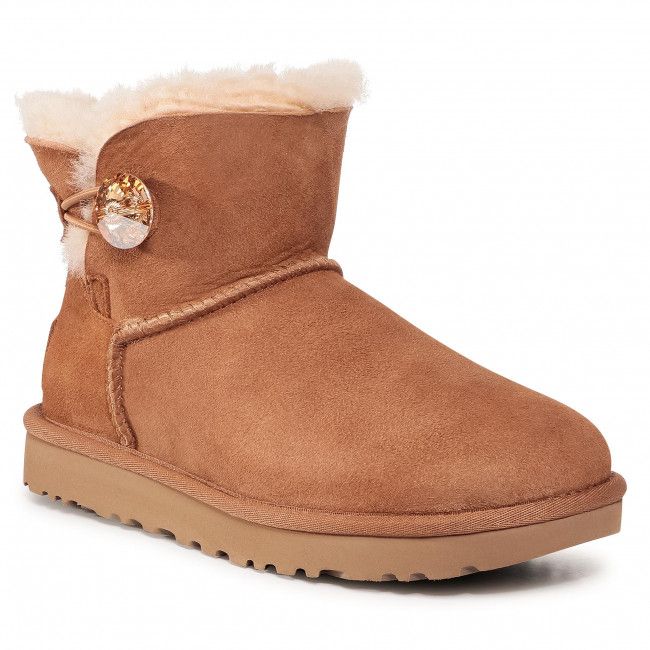 Scarpe UGG - W Mini Bailey Button Bling 1016554 Ctgl