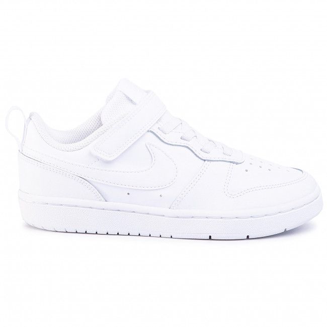 Scarpe Nike - Court Borough Low 2 (Psv) BQ5451 100 White/White/White