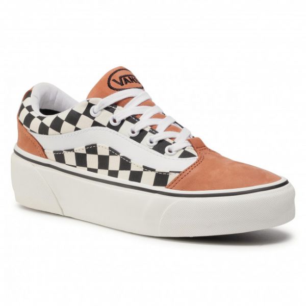 Scarpe sportive Vans - Shape Ni VN0A4UVL24Y1 (Chkrbrd) Sunburn/Mrshmlw