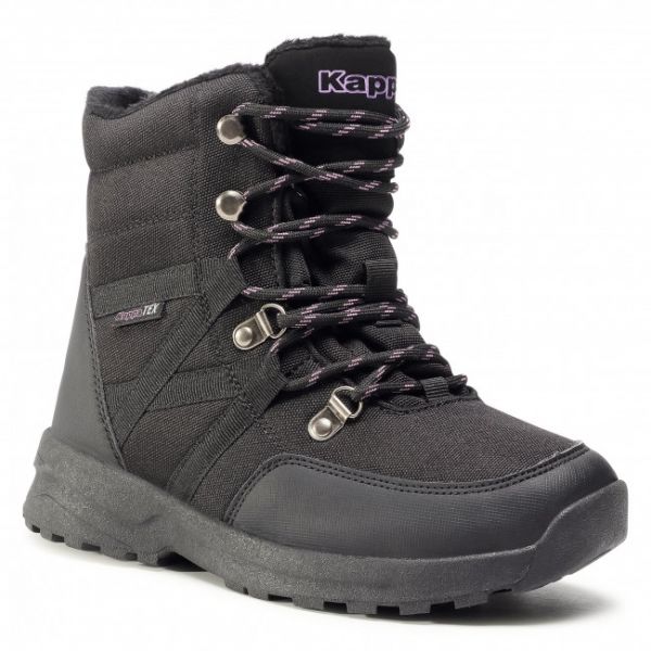 Stivali da neve KAPPA - 242899 Black/Lila 1123 Stivali da neve KAPPA - 242899 Black/Lila 1123