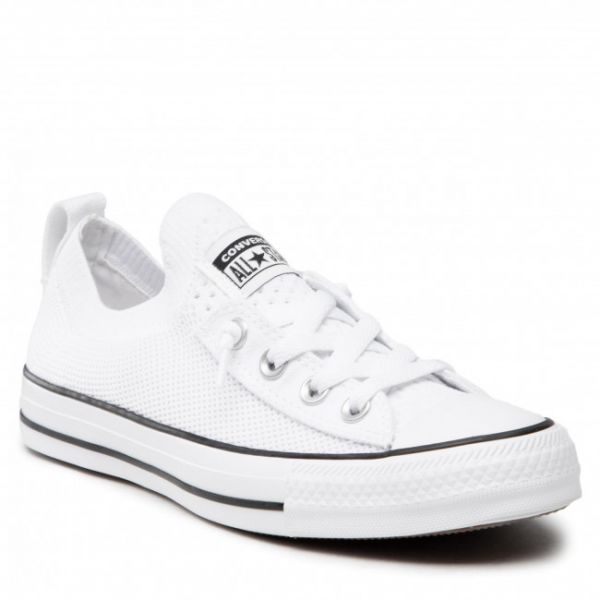Scarpe da ginnastica Converse - Ctas Shoreline Knit Slip 565490C White/Black/White Scarpe da ginnastica Converse - Ctas Shoreline Knit Slip 565490C White/Black/White
