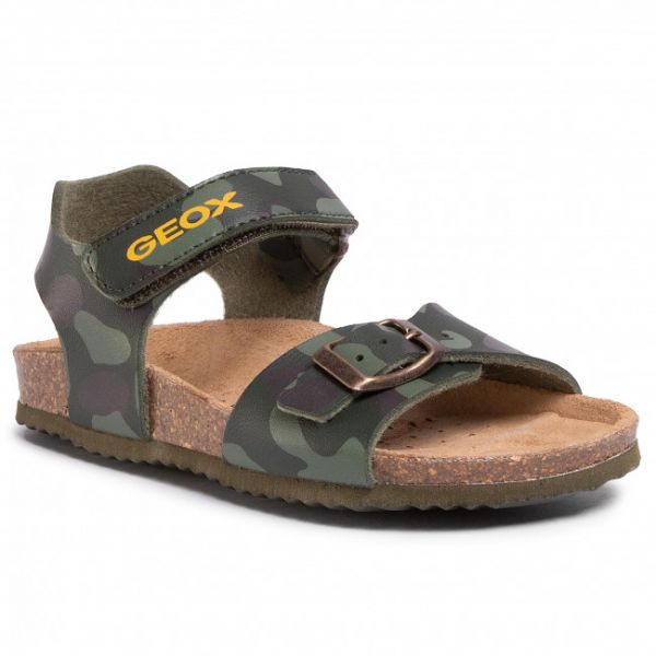 Sandali GEOX - J Ghita B. B J028LB 000BC C3009 M Military Sandali GEOX - J Ghita B. B J028LB 000BC C3009 M Military