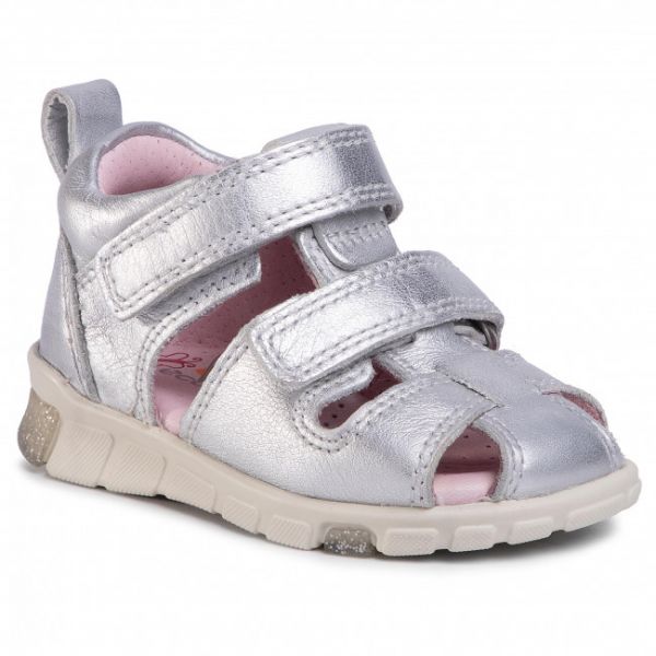 Sandali ECCO - Mini Stride Sandal 76113101097 Silver Metallic Sandali ECCO - Mini Stride Sandal 76113101097 Silver Metallic