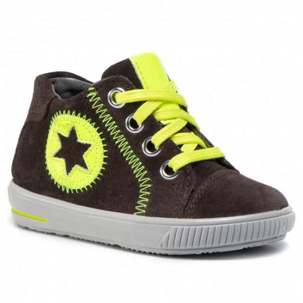 Sneakers SUPERFIT - 1-000348-3000 Braun/Gelb Sneakers SUPERFIT - 1-000348-3000 Braun/Gelb
