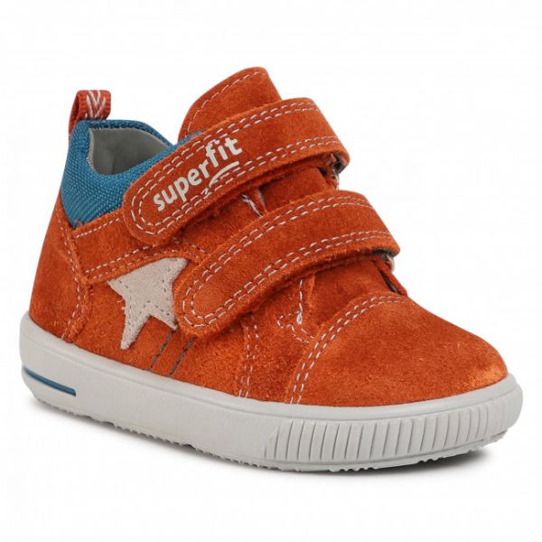 Polacchi SUPERFIT - 1-000352-5400 M Orange/Blau/Grau Polacchi SUPERFIT - 1-000352-5400 M Orange/Blau/Grau