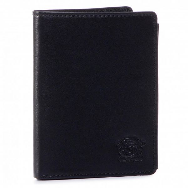 Portafoglio grande da uomo Stefania - 012M/CIE Nero