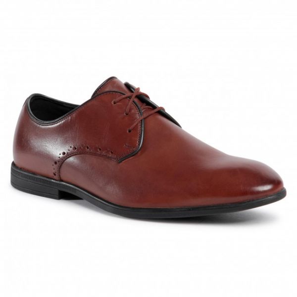 Scarpe basse Clarks - Bampton Park 261520397 British Tan Leather Scarpe basse Clarks - Bampton Park 261520397 British Tan Leather