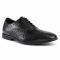 Scarpe basse Clarks - Bampton Rhodes 261521117 Black Leather