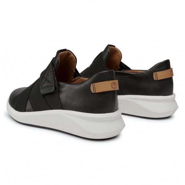 Sneakers CLARKS - Un Rio Strap 261456144 Black Leather