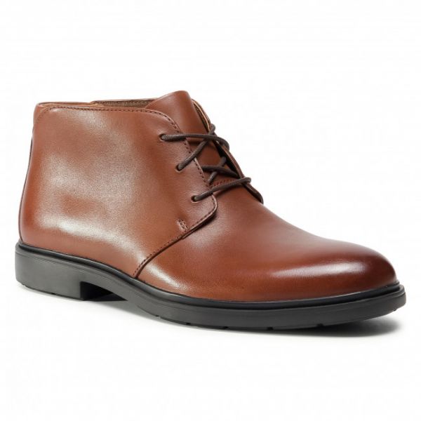 Polacchi CLARKS - Un Tailor Mid 261446787 Tan Leather Polacchi CLARKS - Un Tailor Mid 261446787 Tan Leather