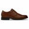 Scarpe basse Clarks - Whiddon Plain 261529197 Dark Tan Leather