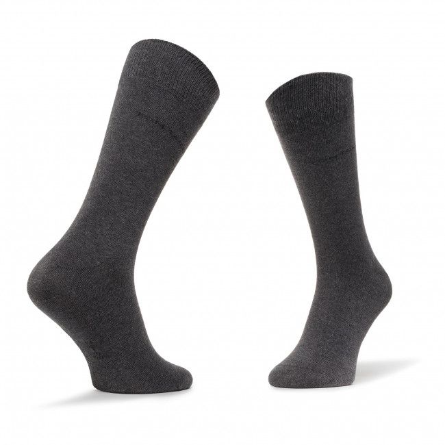 Set di 3 paia di calzini lunghi unisex Tom Tailor - 9003 Anthracite 620
