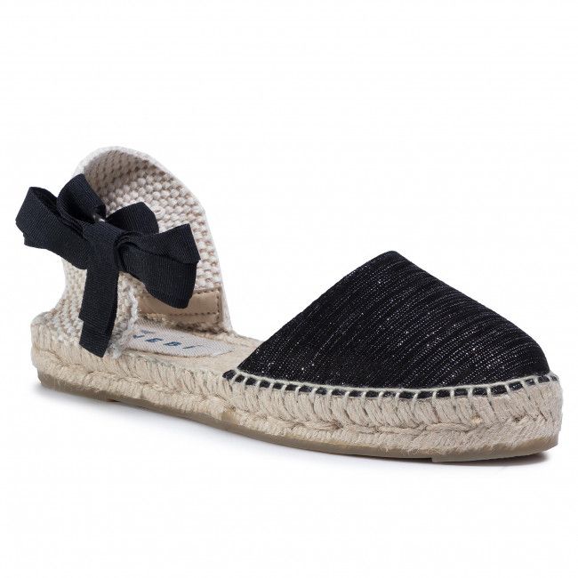 Espadrillas MANEBI - Flat Valenciana G 0.1 P0 Sparkling Black