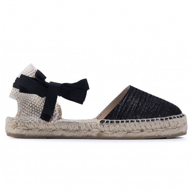 Espadrillas MANEBI - Flat Valenciana G 0.1 P0 Sparkling Black