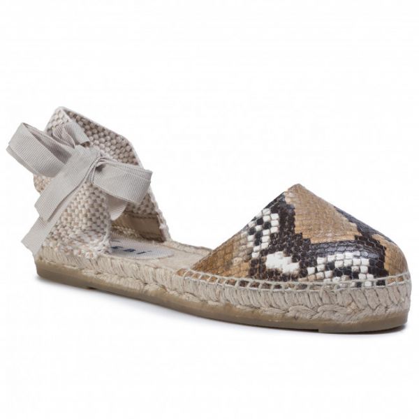 Espadrillas MANEBI - Flat Valenciana G 1.2 P0 Tanned Python