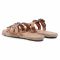 Espadrillas MANEBI - Leather Sandals S 2.0 Y0 Natural W Triple Buckle