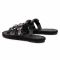 Espadrillas MANEBI - Leather Sandals S 2.1 Y0 Black W Triple Buckle