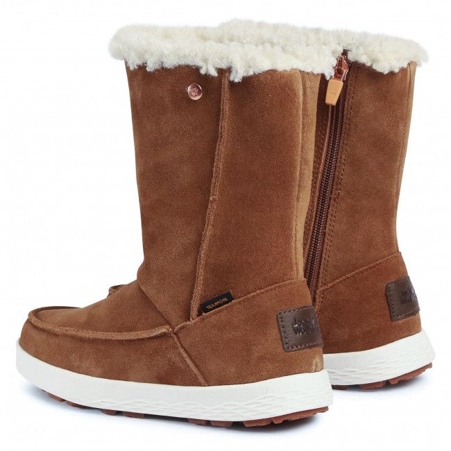 Stivali da neve JACK WOLFSKIN - Auckland Wt Texapore Boot H W 4041321 Desert Brown/White