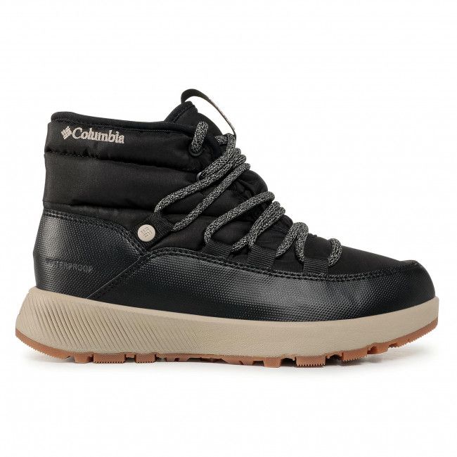 Stivali da neve COLUMBIA - Slopeside Village™ Omni-Heat™ Mid BL0145 Black/Silver Sage 010