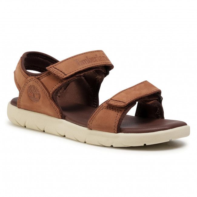 Sandali Timberland - Nubble Sandal Lthr 2 Str TB0A1RAHA20 Medium Brown Nubuck