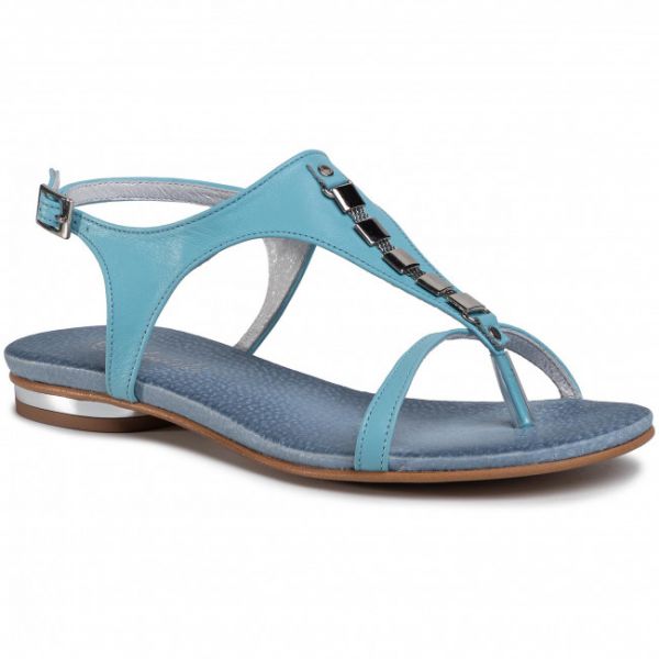 Sandali R.POLAŃSKI - 0826 Błękit Lico