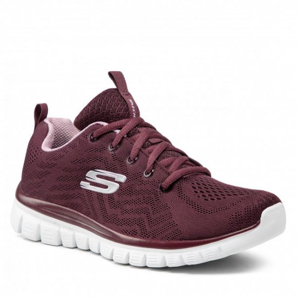 Scarpe SKECHERS - Get Connected 12615/WINE Wine 1 Scarpe SKECHERS - Get Connected 12615/WINE Wine 1