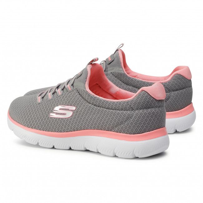 Scarpe SKECHERS - Summits 12980/GYPK Gray/Pik