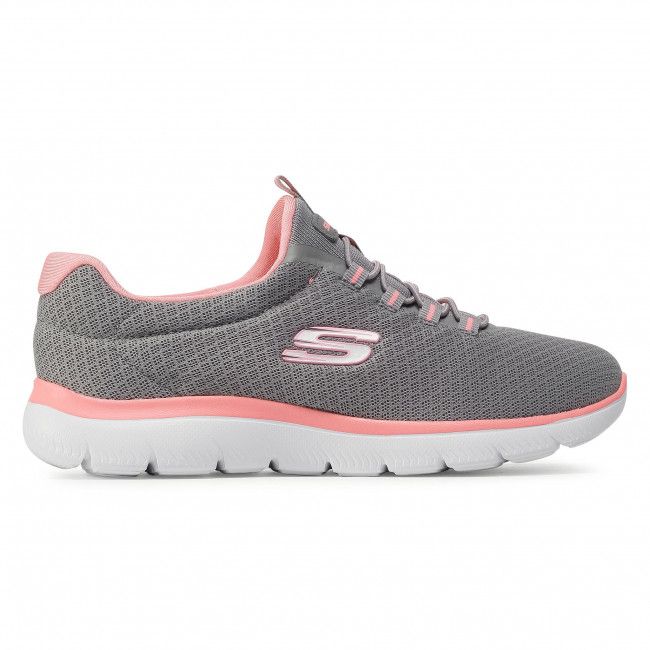 Scarpe SKECHERS - Summits 12980/GYPK Gray/Pik