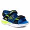 Sandali Skechers - Beach Glower 90558L/BBLM Blk/Blue/Lime