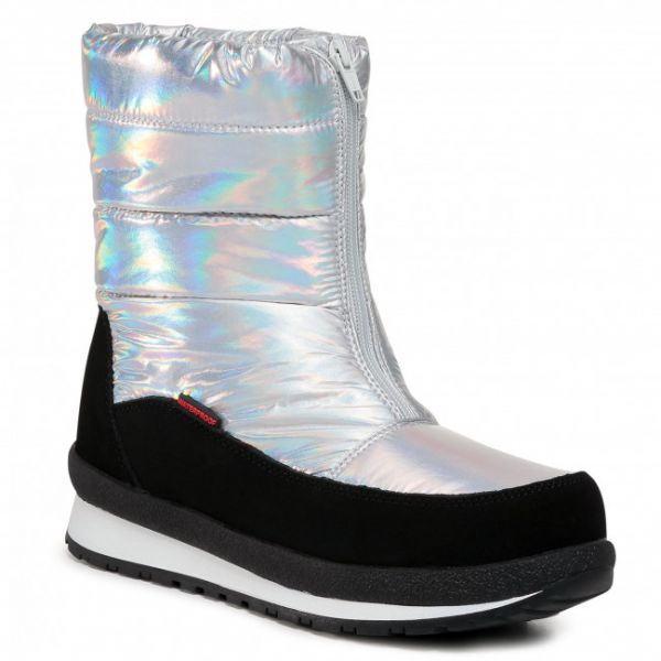 Stivali da neve CMP - Kids Rae Snow Boots Wp 39Q4964J Silver U303 Stivali da neve CMP - Kids Rae Snow Boots Wp 39Q4964J Silver U303