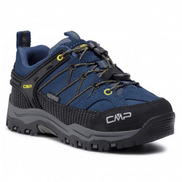 Scarpe da trekking CMP - Kids Rigel Low Trekking Shoes Wp 3Q13244 Blue Ink/Yellow 10MF Scarpe da trekking CMP - Kids Rigel Low Trekking Shoes Wp 3Q13244 Blue Ink/Yellow 10MF