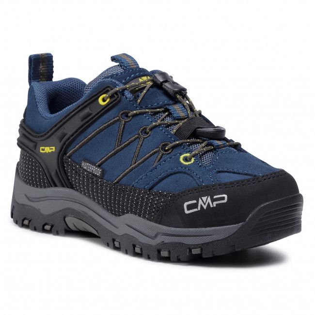 Scarpe da trekking CMP - Kids Rigel Low Trekking Shoes Wp 3Q13244 Blue Ink/Yellow 10MF
