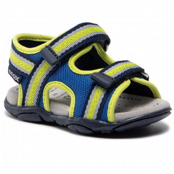 Sandali Geox - B S.Agasim B. A B151AA 01415 CK43S M Royal/Lime Green Sandali Geox - B S.Agasim B. A B151AA 01415 CK43S M Royal/Lime Green