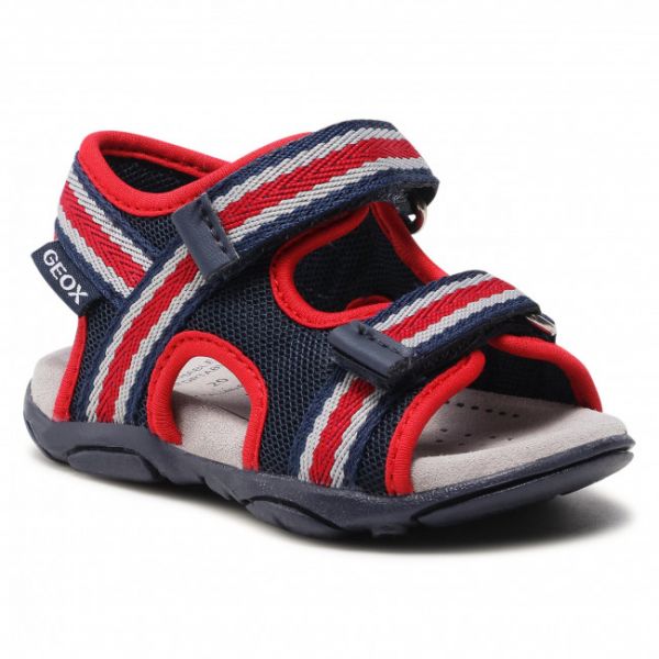 Sandali Geox - B S.Agasim B. A B151AA 01415 C0735 M Navy/Red Sandali Geox - B S.Agasim B. A B151AA 01415 C0735 M Navy/Red