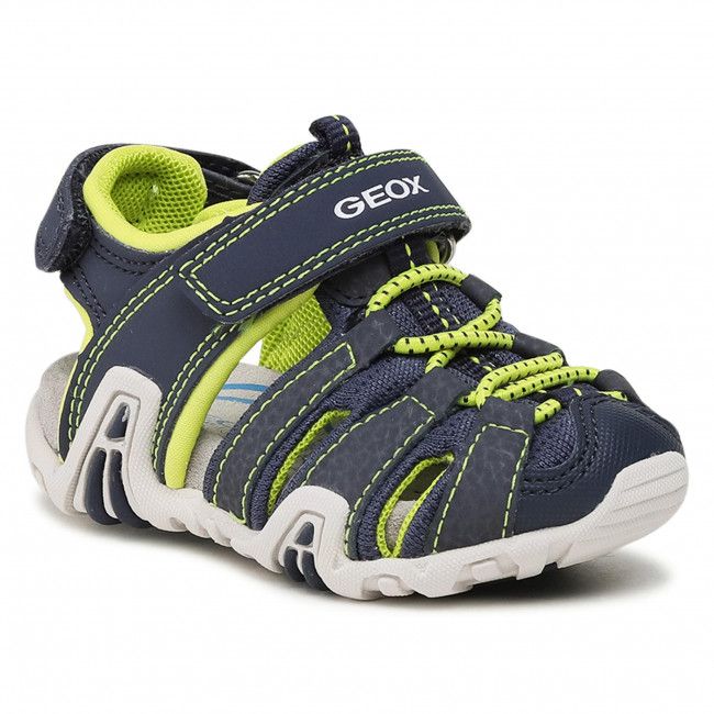 Sandali Geox - B S. Kraze A B1524A 0CE15 C0749 M Navy/Lime