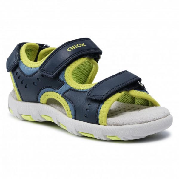 Sandali GEOX - J S.Pianeta A A J1564A 015BU C0749 S Navy/Lime Sandali GEOX - J S.Pianeta A A J1564A 015BU C0749 S Navy/Lime
