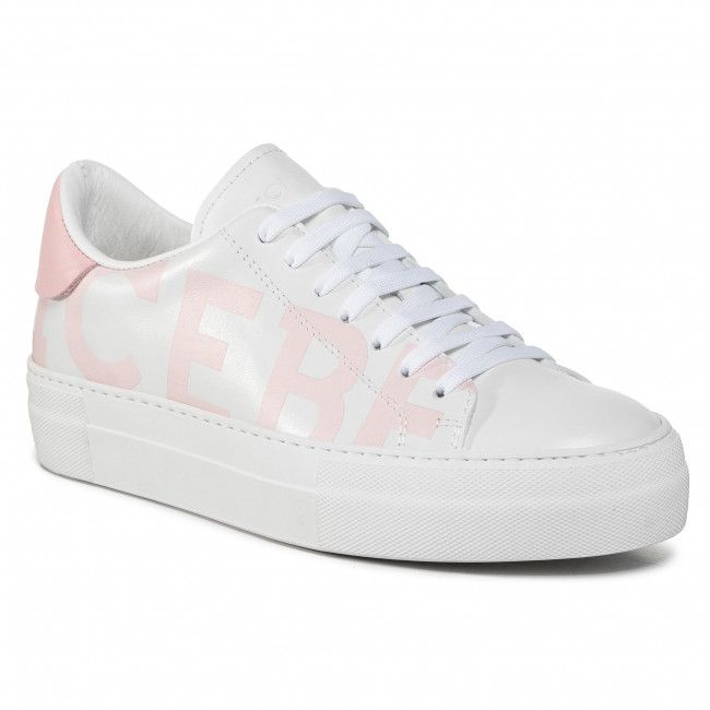 Sneakers ICEBERG - Gioia 20IID1781A Bianco/Rosa