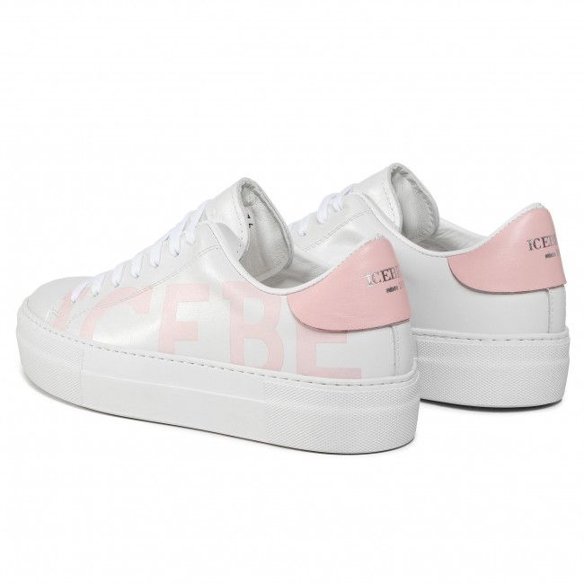 Sneakers ICEBERG - Gioia 20IID1781A Bianco/Rosa