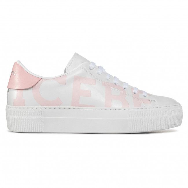 Sneakers ICEBERG - Gioia 20IID1781A Bianco/Rosa