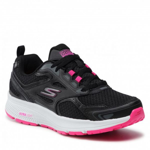 Scarpe SKECHERS - Go Run Consistent 128075/BKPK Black/Pink Scarpe SKECHERS - Go Run Consistent 128075/BKPK Black/Pink